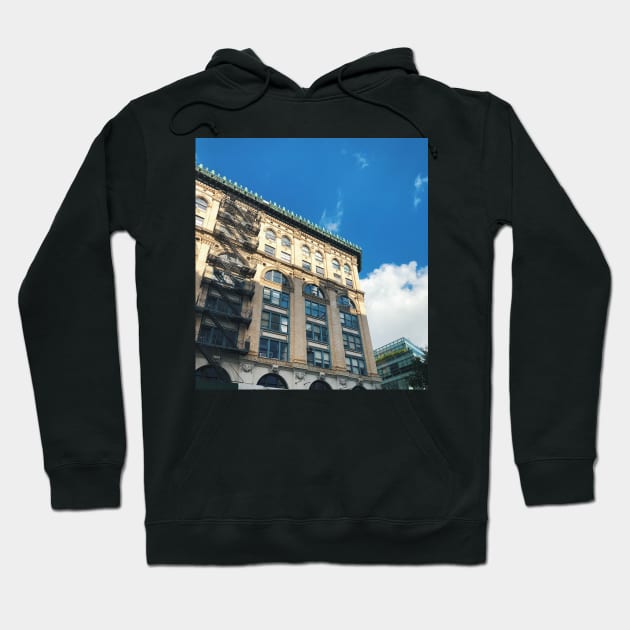 Soho Sky New York City Architecture Hoodie by offdutyplaces